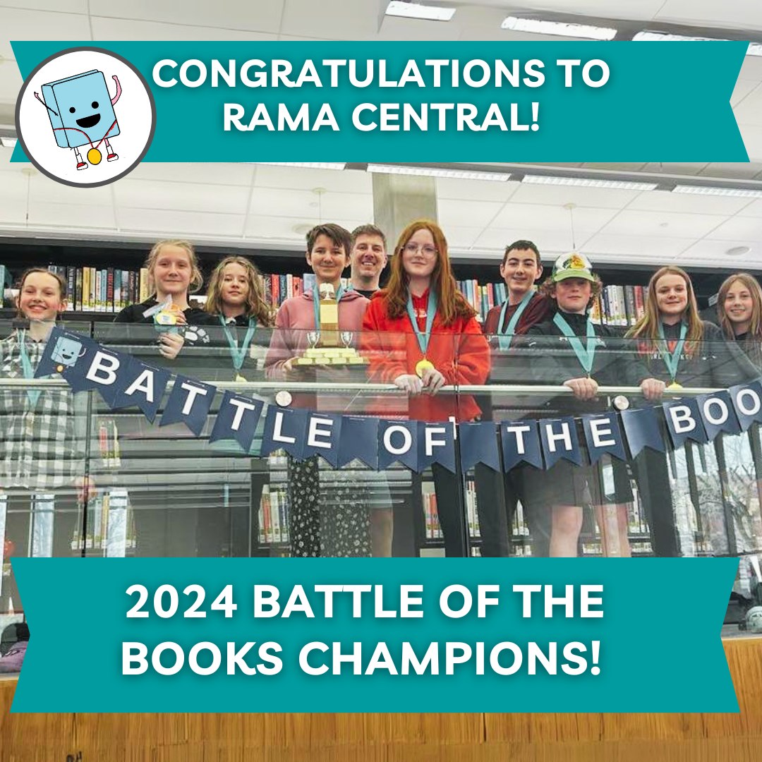 2024 Battle of the Books Winners Rama Central